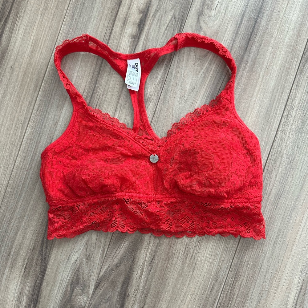 Red Lace Bralette